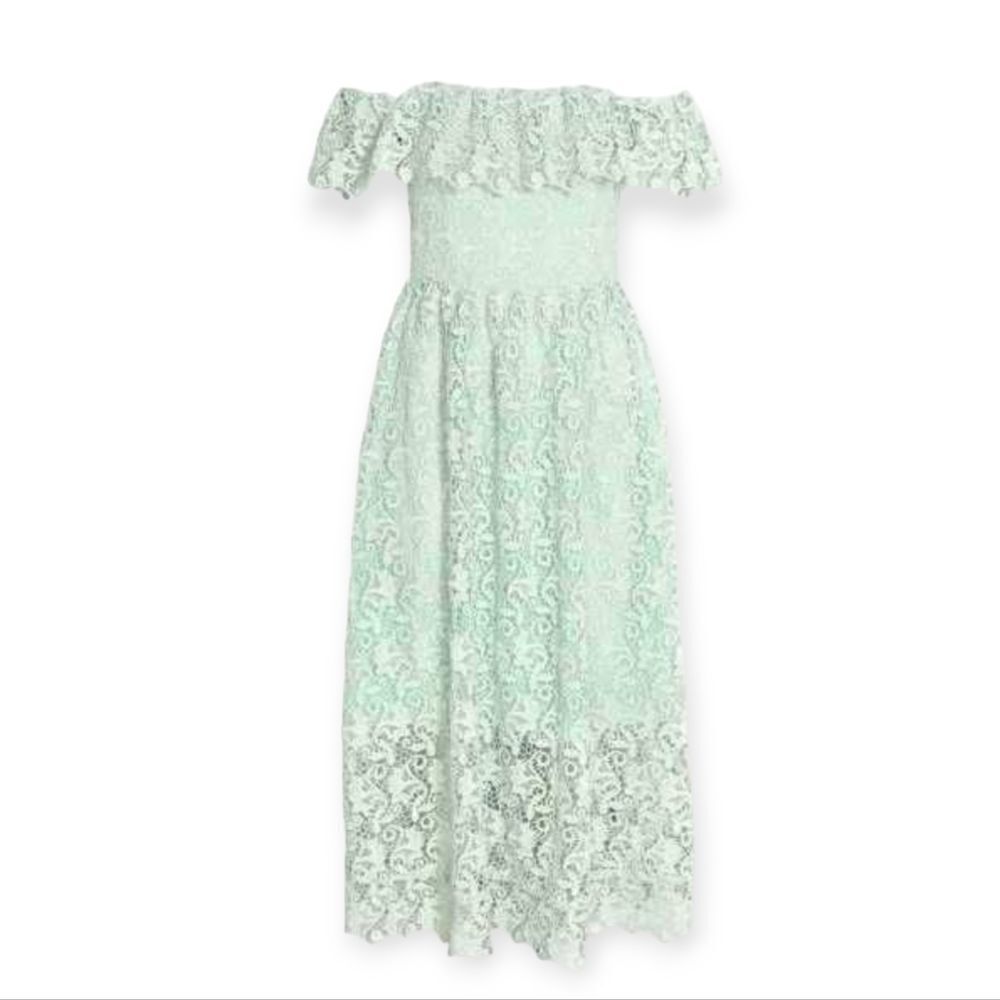 H&M off the shoulder lace dress, size 6